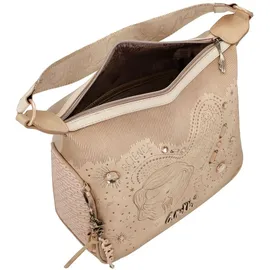 Anekke Schultertasche Polyurethan Beige