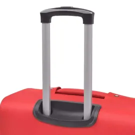vidaXL Koffer-Set 3-tlg. rot