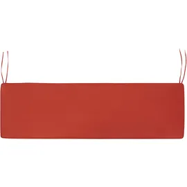 Beliani Bankauflage 148 x 45 x 5 cm rot 1 St.
