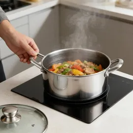 Cheffinger Kochtopf 28 cm rund