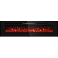Klarstein KlarsteinGaleras 178 Elektrischer Wandkamin 1800W LEDSchwarz