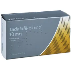 Tadalafil-biomo 10 mg Filmtabletten 12 St