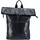 The Skandinavian Brand Leder Rucksack Schwarz