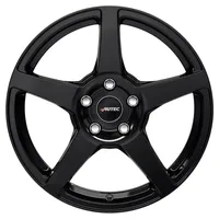 Autec Valea Schwarz Alufelge 17 Zoll ET45 5x112 ML57.1