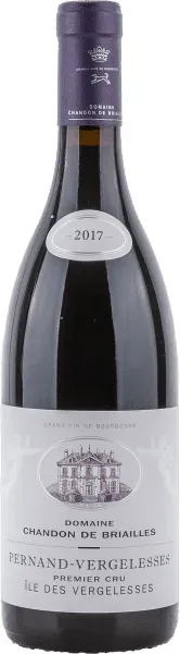 Pernand-Vergelesses 1er Cru Île des Vergelesses rouge Chandon de Briailles 2017 BIO