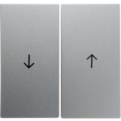 Berker Wippen mit Aufdruck Symbol Pfeil (alu)