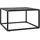 vidaXL Couchtisch Schwarz Marmor-Optik 60 x 60 x 35 cm