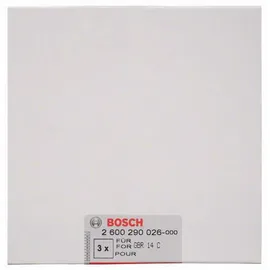 Bosch Ersatzbürste für Betonschleifer GBR 14 3 Stück