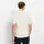 Olymp Kurzarmshirt OLYMP, Herren, Gr. M, off, Strick, Obermaterial: 54% Baumwolle, 46% Polyester, unifarben mit Farbeinsätzen, regular fit hüftbedeckend, Rundhals, Rippbündchen, Shirts, mit Flecht-Muster und Polokragen, Strick