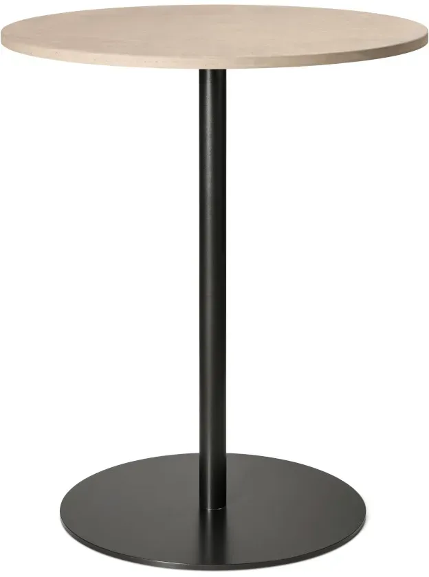 Mater Mater Cafe Tisch, Ø 60 cm, coffee waste light