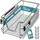CASARIA Teleskopschublade 30 cm 4er Set 30 x 30