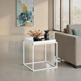 Tectake tectake® Beistelltisch, Cambridge 40x40x44cm