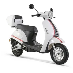 LuXXon Elektroroller »E3000Li«, max. 45km/h, Reichweite: 45 km, weiß - weiss