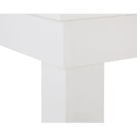 Homestyle4u Esstisch 90 x 73 x 60 cm weiß