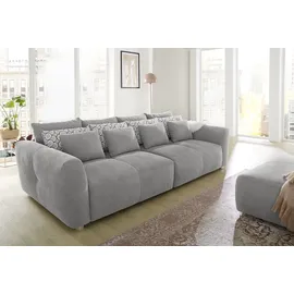 Jockenhöfer Big-Sofa Baumwolle/Polyester 3-Sitzer Grau
