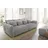 Jockenhöfer Big-Sofa Baumwolle/Polyester 3-Sitzer Grau