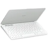 Logitech Keys-To-Go 2 für iPad, iPhone, Mac und Apple TV kabellose Tastatur Pale Grey