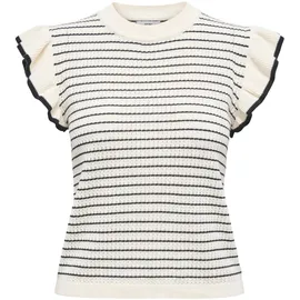 Jdy JDYCARICE S/L Frill Pullover Cloud Dancer XS
