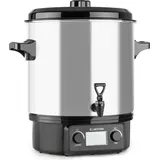 Klarstein Biggie Digital Einkochvollautomat, Einkochtopf, 27l 2000W Edelstahl,