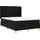 vidaXL Boxspringbett 160 x 200 cm Schwarz