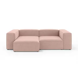 OTTO home Ecksofa OTTO HOME "XL HAILY L-Form, Modularsofa extra tief, Sitztiefe 100/130 cm", rot (coral), B:260cm H:72cm T:160cm, 100% Polyester, Sofas, Ecksofa, als Modul oder separat verwendbar, für individuelle Zusammenstellung