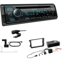 Kenwood CD-Receiver Autoradio DAB+ Bluetooth für Volkswagen VW EOS ab 2006