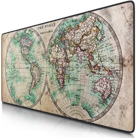 CSL - XXL Mauspad 900 x 400 - Office Mousepad Tischunterlage – präzise Maussteuerung verbessert Geschwindigkeit und Präzission - Stabiler Halt – waschbar – Schreibtischunterlage für Büro und Zuhause