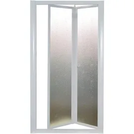 Forte Domino Duschtür rechts 95 x 185 cm Dusch-Falttür weiß