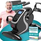 Mini Büro Heimtrainer Arm und Beintraining Bewegungstrainer Fahrradtrainer LCD