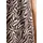 Cecil Midikleid Zebraprint Braun 46