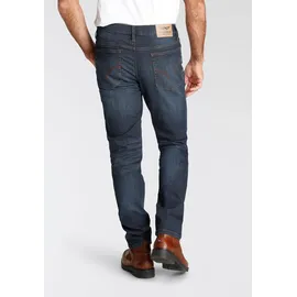 Arizona Stretch-Jeans gerade Beinform, niedrige Leibhöhe, mit Gürtelschlaufen Gr. 40 Länge 32, dark blue used, , 94615256-40 Länge 32