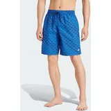 Adidas Monogram Badeshorts - Dark Blue / Blue - S