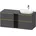 Waschtischunterschrank 140x55cm 2 SBK 2 A B R g pol/gra ma