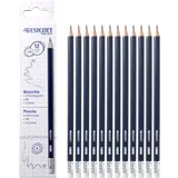 Westcott Bleistift HB 12 St. blau