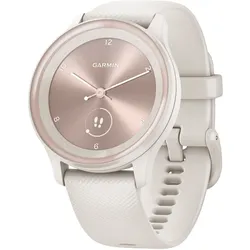 Garmin 010-02566-01 vivomove Sport Damen-Smartwatch elfenbein/perlgold
