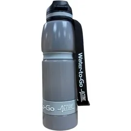 Water To Go Active Cloud-Silver 1 l
