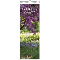 Neumann Gartenzauber 2026 - Streifenkalender 15x42 cm - mit