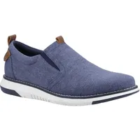 Hush Puppies Benny Slip On Herren Sommer, Navy, 45.5 EU