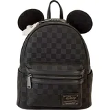 Loungefly Mickey Mouse Karierte Textur Mini Rucksack