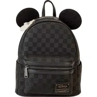 Loungefly Mickey Mouse Karierte Textur Mini Rucksack