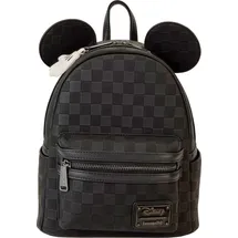 Loungefly Mickey Mouse Karierte Textur Mini Rucksack