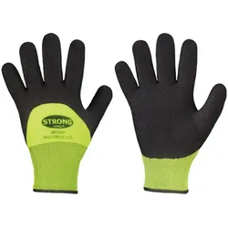 STRONGHAND Kälteschutzhandschuhe Mallory/Black Größe 8 schwarz/gelb ( 4000371918 )