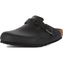 Birkenstock Boston Nubukleder geölt schwarz 41