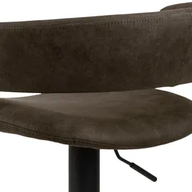 Actona Barhocker Grace 54 x 83-104 x 49 cm Grau