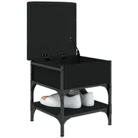 VidaXL Schuhbank Schwarz 42x42x45 cm Holzwerkstoff