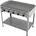 ChattenGlut 980 x 530 x 800 cm Edelstahl inkl Pfanne