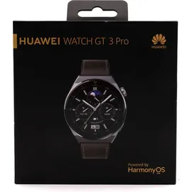 Huawei Watch GT 3 Pro  46 mm titangrau Lederarmband grau