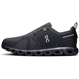 On Cloud 6 Waterproof Herren Black / Black 46