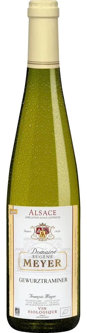 Domaine Meyer Gewürztraminer Alsace AOC 2023, Bio Weisswein, Biowein