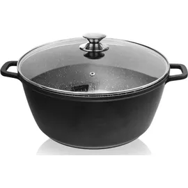 northix Granittopf 32 cm rund